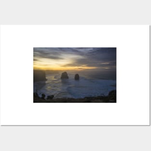 Gog and Magog from the 12 Apostles, Port Campbell National Park, Victoria, Australia. Posters and Art